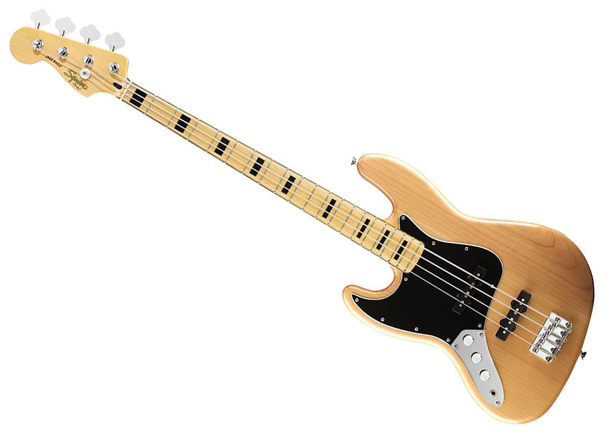 Squier by FENDER Vintage Modified Jazz Bass 70s Left-Handed Natural