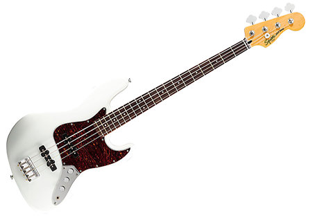 Vintage Modified Jazz Bass Olympic White Squier by FENDER