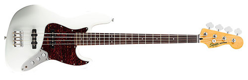 Vintage Modified Jazz Bass Olympic White Squier by FENDER