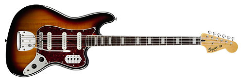 Vintage Modified Bass VI 3-Color Sunburst Squier by FENDER