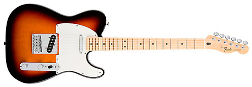 Standard Tele Sunburst M Bundle Fender
