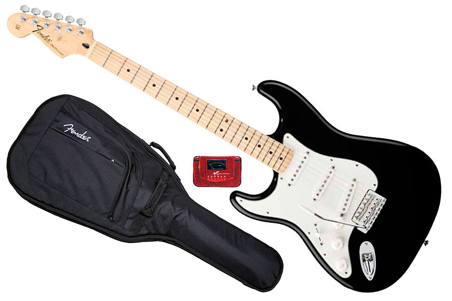 Standard Stratocaster LH Black M Bundle Fender