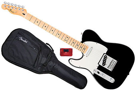 Fender Standard Telecaster LH Black Bundle