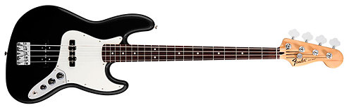 Standard Jazz Bass Black Rosewood Bundle Fender