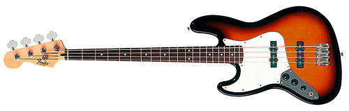 Fender Standard Jazz Bass LH Brown Sunburst Rosewood Bundle