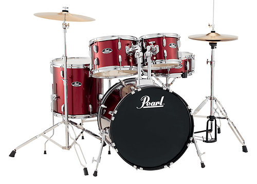 Pearl Road Show Fusion 20" 5 fûts Red Wine