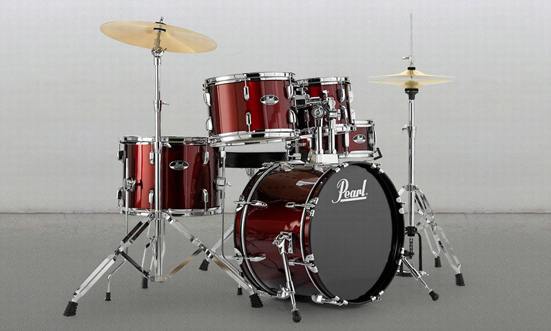 Pearl Road Show Fusion 20" 5 fûts Red Wine