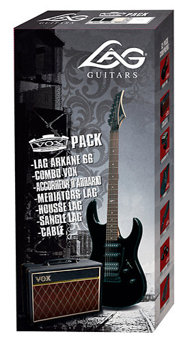 LAG Pack ARKANE 66 BLACK + VOX PATHFINDER 10