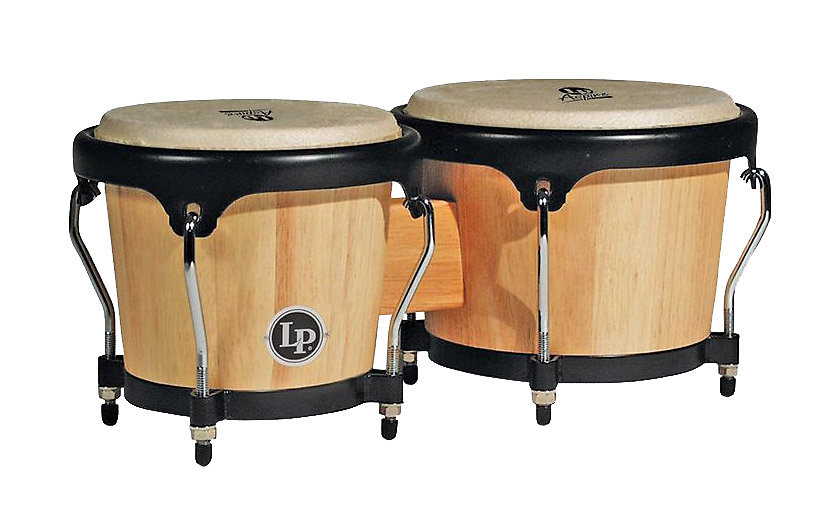 Latin Percussion Aspire Natural Wood Bongos LPA601-AW
