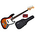 Standard Jazz Bass Brown Sunburst Rosewood Bundle Fender