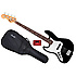 Standard Jazz Bass Black LH Rosewood Bundle Fender