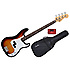 Standard Precision Bass Brown Sunburst Rosewood Bundle Fender