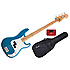 Standard Precision Bass Lake Placide Blue Maple Bundle Fender