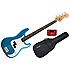 Standard Precision Bass Lake Placide Blue Rosewood Bundle Fender