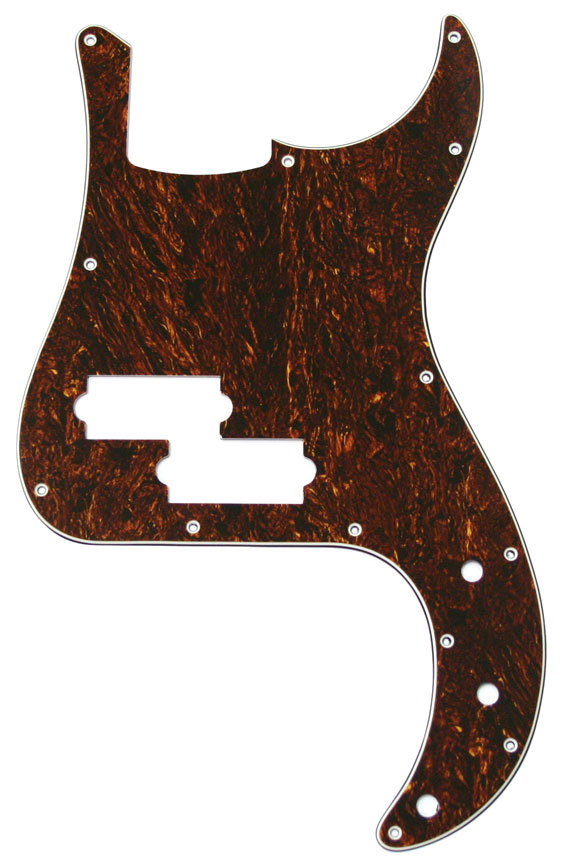 Pickguard Squier P Bass Special Tortoise Shell Pièces Détachées