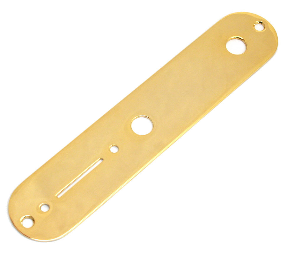 telecaster control plate gold