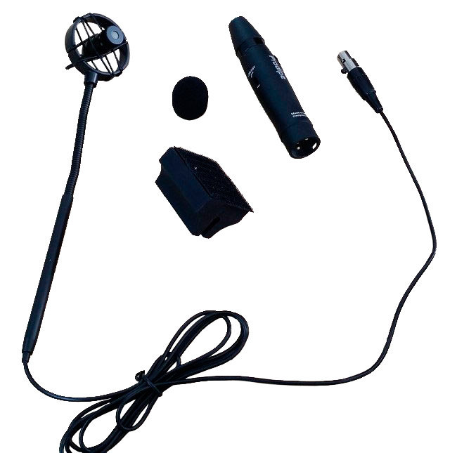 Prodipe AL21 Romanelli Pack de 3 Microphones pour Accord/éon Noir