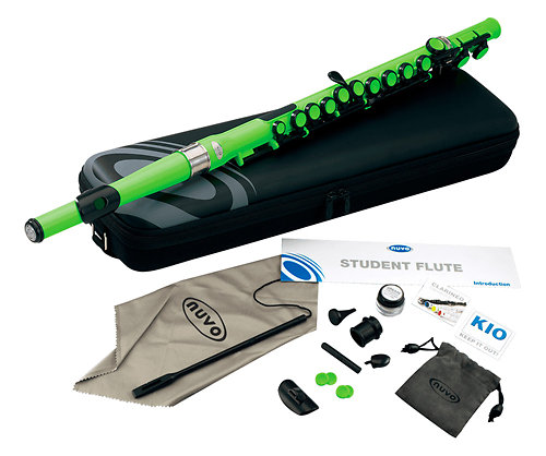 Student Flute Laser Green Nuvo