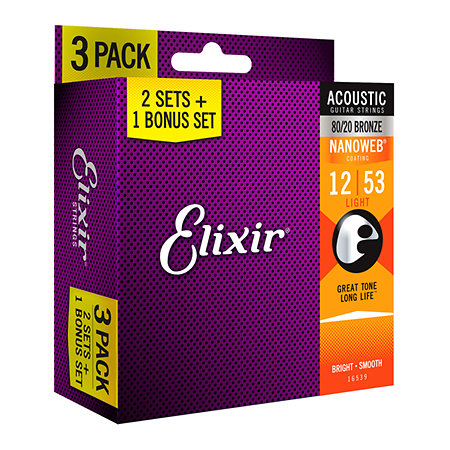 Elixir 16539 Pack de 3 jeux 11052