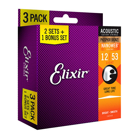 Elixir 16545 Pack de 3 jeux 16052
