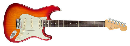 Fender American Elite Stratocaster Rosewood Aged Cherry Burst