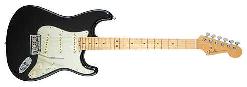 Fender American Elite Stratocaster Maple Mystic Black