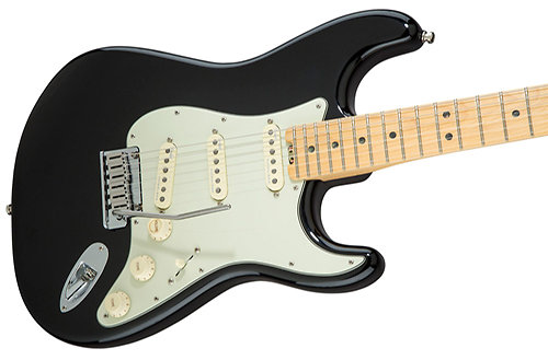 American Elite Stratocaster Maple Mystic Black Fender