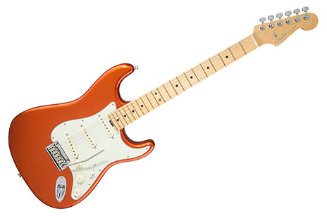 Fender American Elite Stratocaster Maple Autumn Blaze Metallic