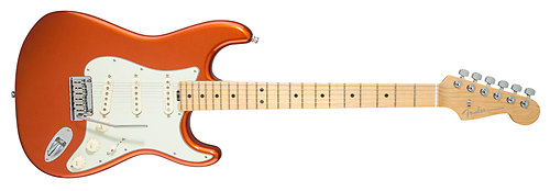 Fender American Elite Stratocaster Maple Autumn Blaze Metallic