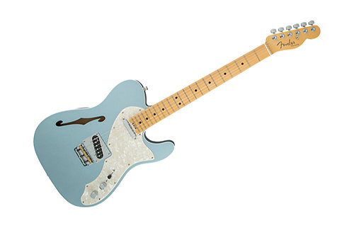 Fender American Elite Telecaster Thinline Mystic Ice Blue