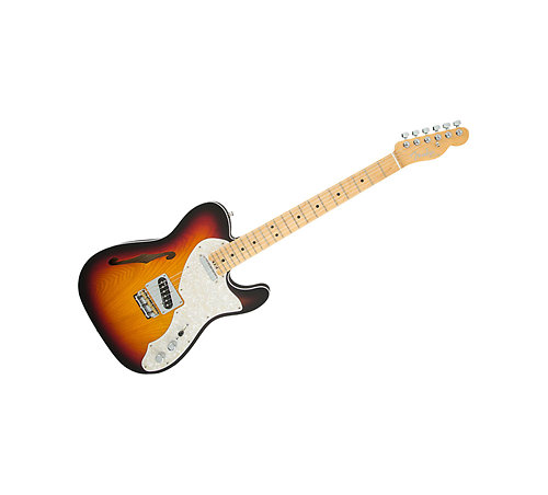Fender American Elite Telecaster Thinline 3-Color Sunburst