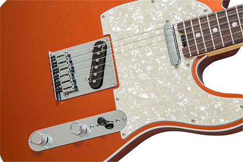 American Elite Telecaster Rosewood Autumn Blaze Metallic Fender