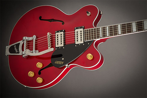 G2622T Streamliner Center Block Bigsby Broad'Tron Pickups Flagstaff Sunset Gretsch Guitars