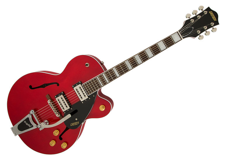 G2420T Streamliner Hollow Body with Bigsby Broad'Tron Pickups Flagstaff Sunset Gretsch Guitars