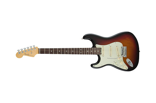 American Elite Stratocaster LH Rosewood 3-Color Sunburst Fender