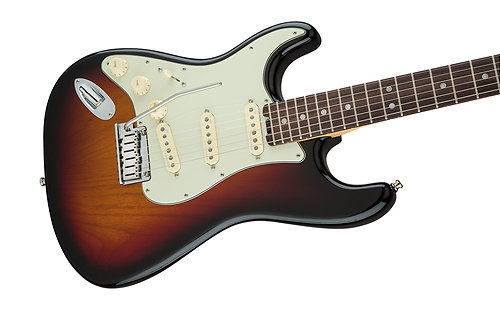 American Elite Stratocaster LH Rosewood 3-Color Sunburst Fender