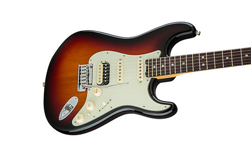 American Elite Stratocaster Shawbucker Rosewood 3-Color Sunburst Fender