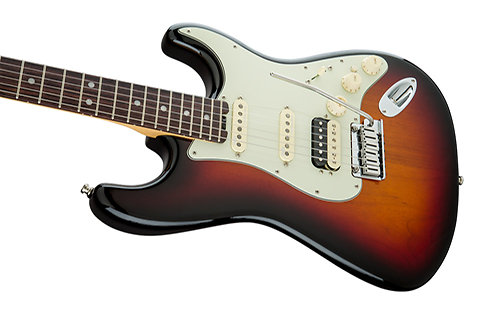 American Elite Stratocaster Shawbucker Rosewood 3-Color Sunburst Fender