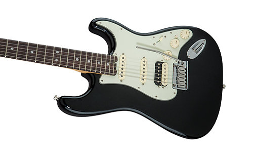 American Elite Stratocaster Shawbucker Rosewood Mystic Black Fender