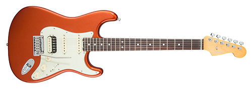 Fender American Elite Stratocaster Shawbucker Rosewood Autumn Blaze Metallic