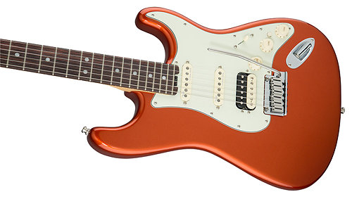 American Elite Stratocaster Shawbucker Rosewood Autumn Blaze Metallic Fender
