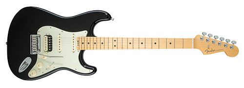 Fender American Elite Stratocaster Shawbucker Maple Mystic Black