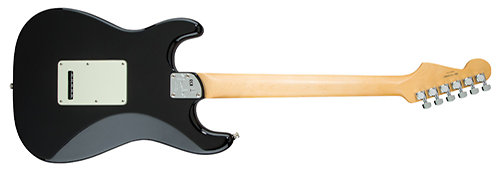 American Elite Stratocaster Shawbucker Maple Mystic Black Fender