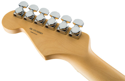 American Elite Stratocaster Shawbucker Maple Mystic Black Fender