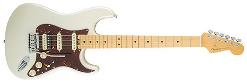 American Elite Stratocaster Shawbucker Maple Olympic Pearl Fender