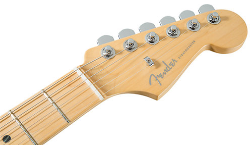 American Elite Stratocaster Shawbucker Maple Autumn Blaze Metallic Fender