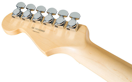 American Elite Stratocaster Shawbucker Maple Autumn Blaze Metallic Fender