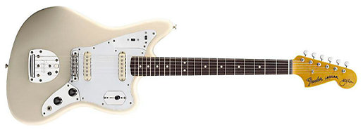 Johnny Marr Jaguar Olympic White Fender
