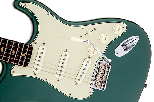 American Vintage 59 Stratocaster Slab Rosewood Sherwood Green Metallic Fender