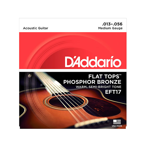 EFT17 Flat Tops Medium 13-56 D'Addario